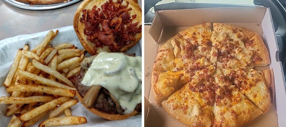 Outlaw Pizza Menu